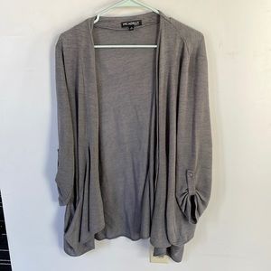 Women’s large gray cover/cardigan